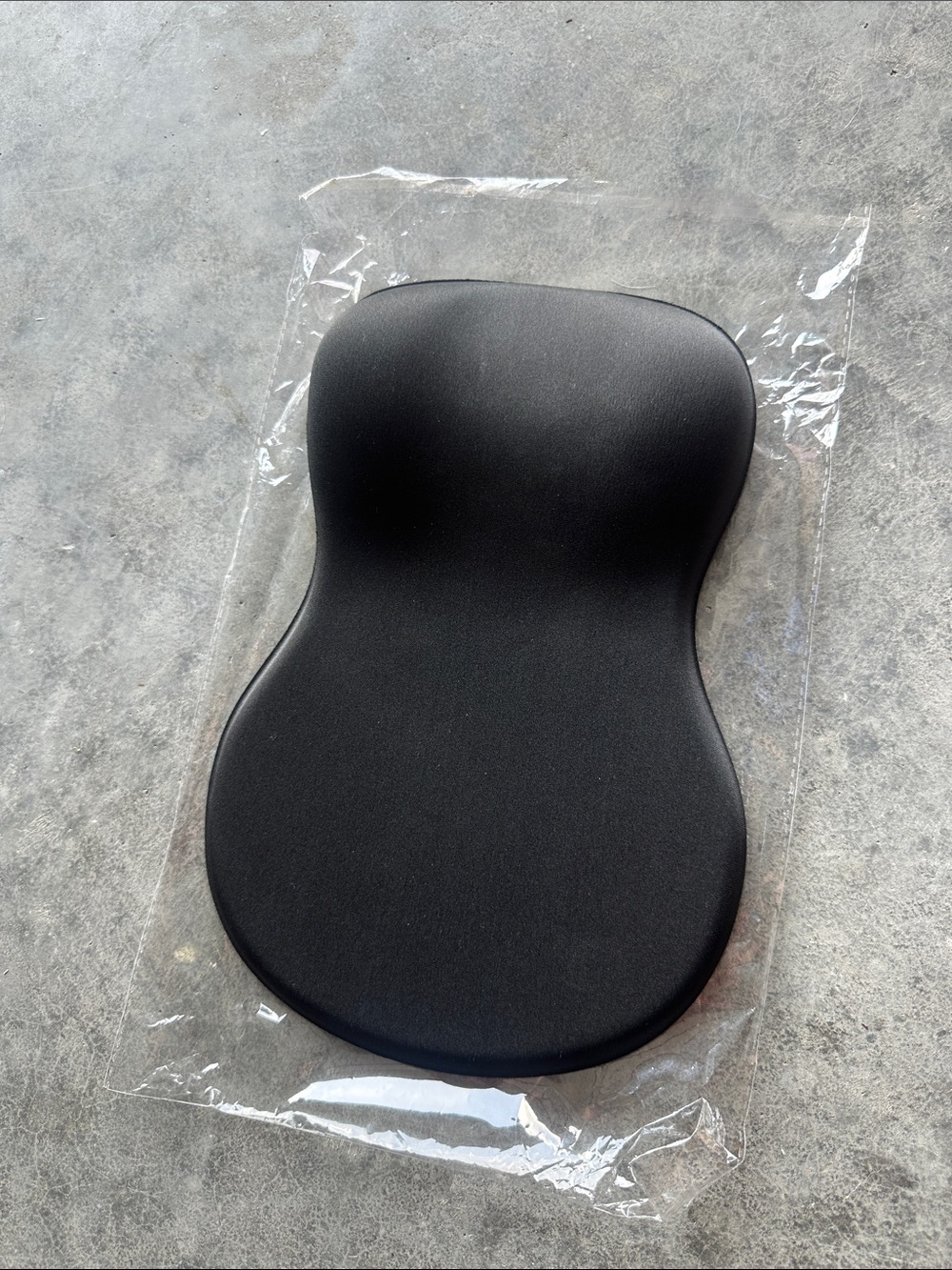 Ergonomic Black Memory Foam Mouse Wrist Rest